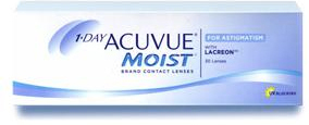 1-DAY ACUVUE® MOIST for ASTIGMATISM 30pk